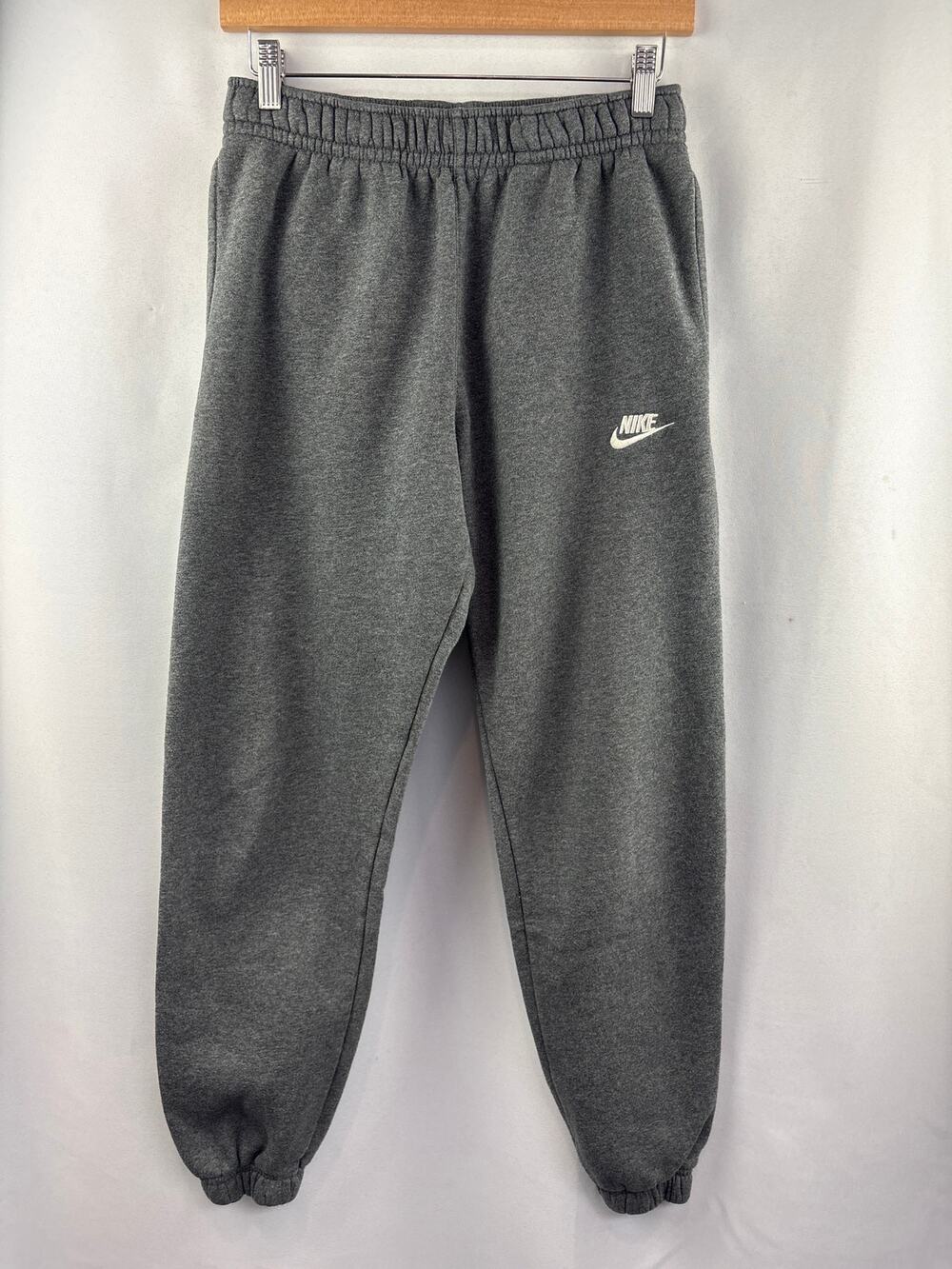 Women’s Nike Small Dark Gray Joggers w/ Logo Embroidery